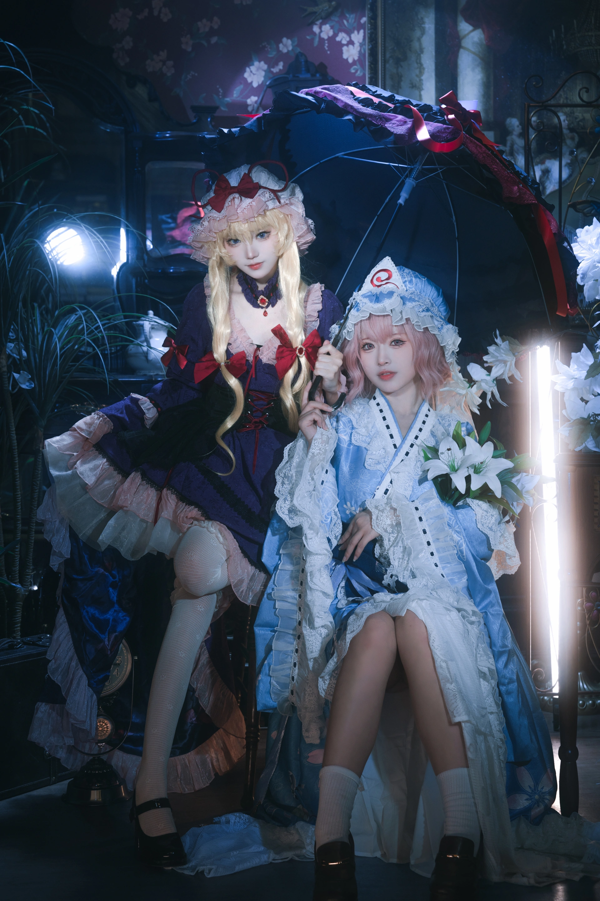 花柒Hana – NO.034 八云紫+西行寺幽幽子 (&肃雨雨雨) 1